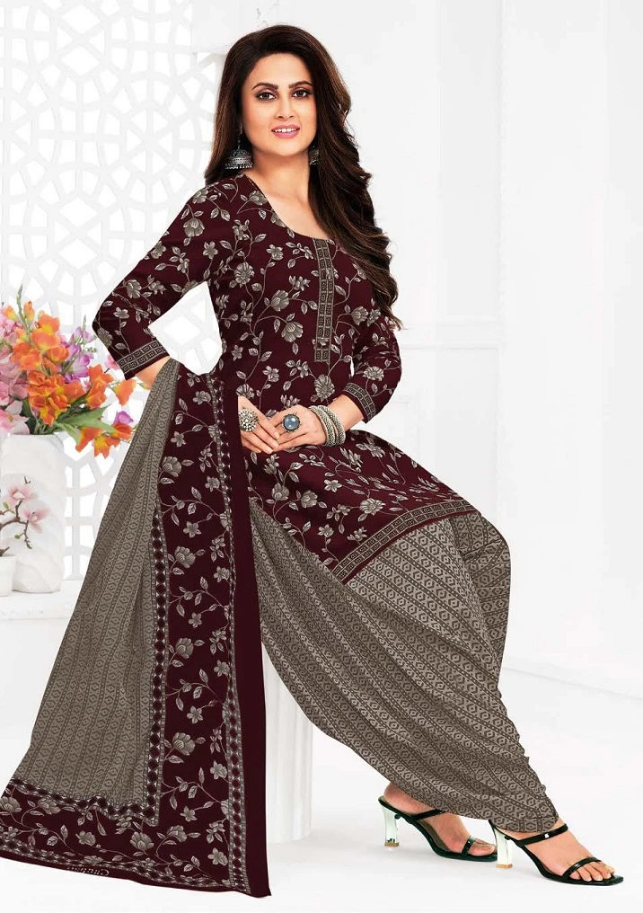 Ganpati Gouri Vol 8 Pure Cotton Wholesale Salwar Suit Catalog — Wholesale Salwar Suits, Ganpati wholesale from Surat - Gallery Image 12